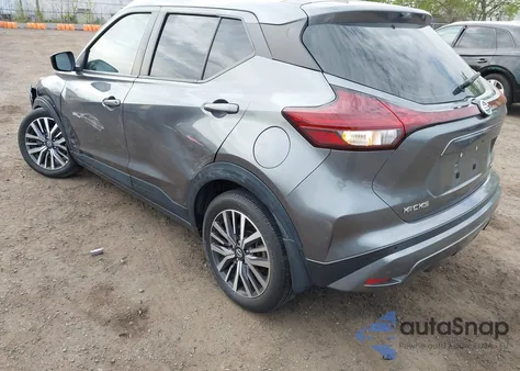 2021 Nissan Kicks Sv Xtronic Cvt из США, поврежденный, VIN 3N1CP5CV1ML511113